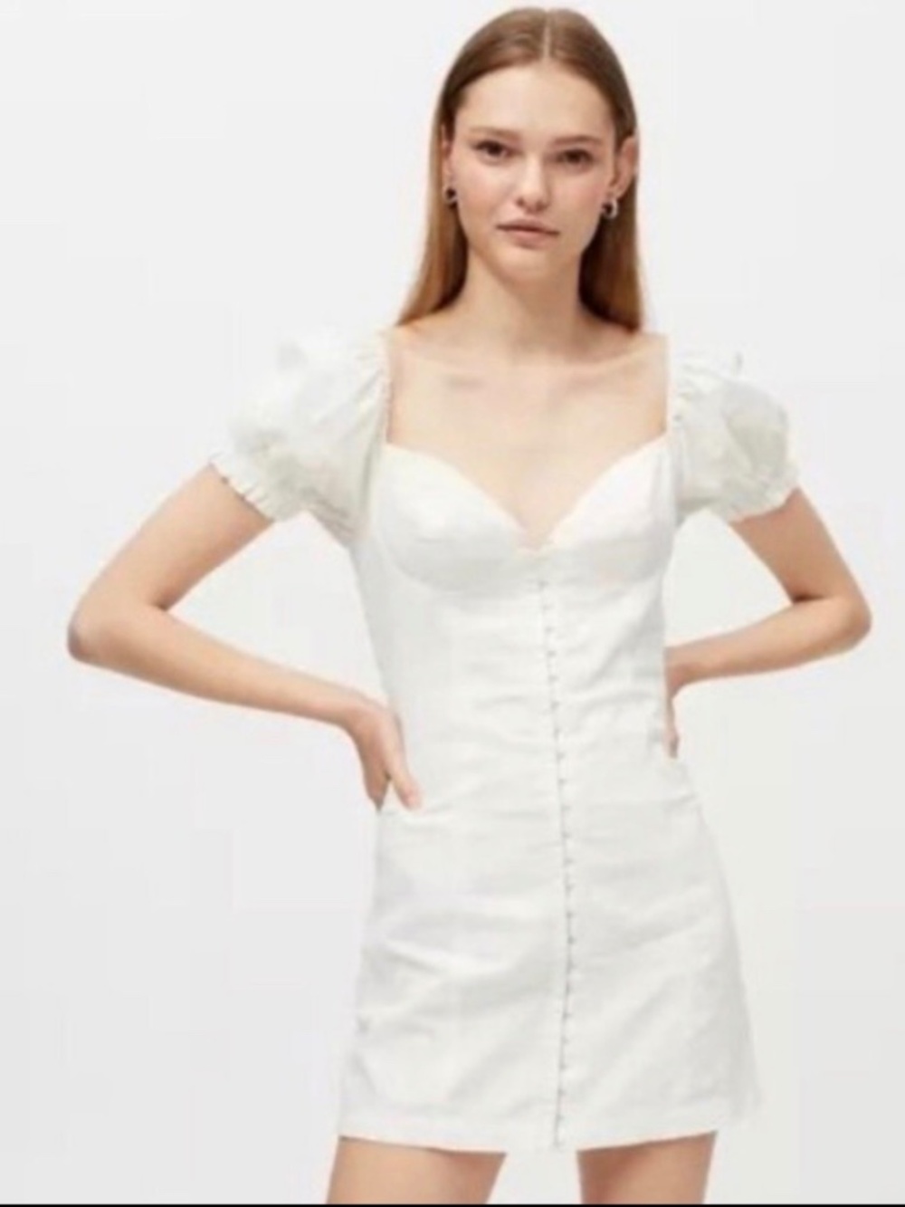UO Britney Sweetheart Corset Mini Dress